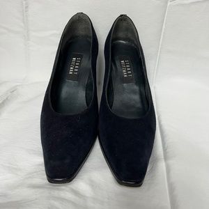 Stuart Weitzman black suede pumps size 9